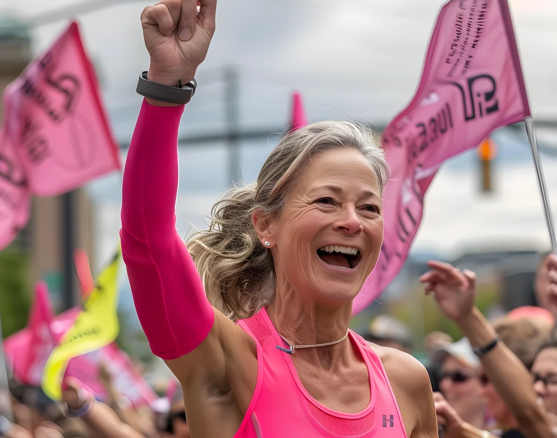 Strength and celebration. Medical wig clients we've supported through their journeys