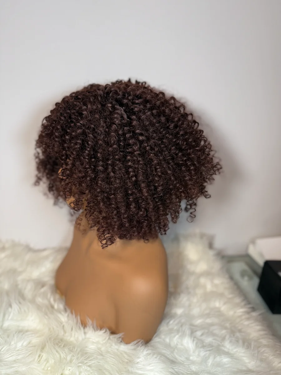 Synthetic Afro Curly Wig With Bags, image 2 of 3