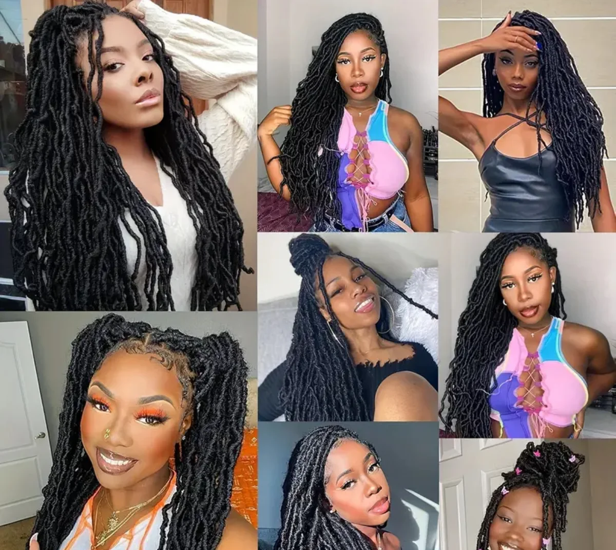 22-Inch Synthetic Dreadlock Wig, image 3 of 3