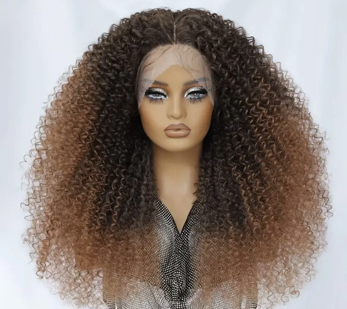 Curly Synthetic Voluminous Wig