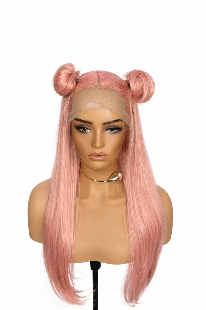 Light Pink Lace Frontal Synthetic, image 2 of 3