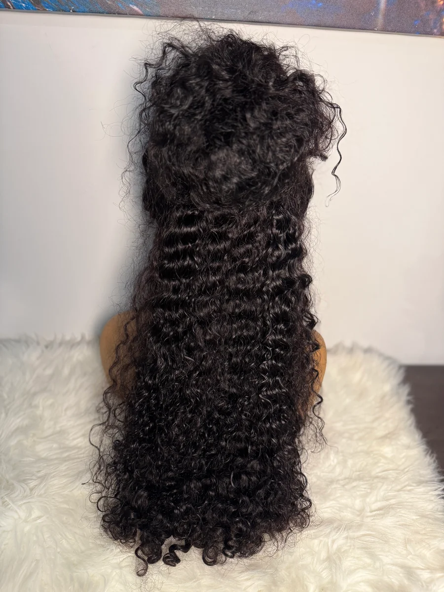 28 Inch Body Wave Human Hair Wig. 13x4 Lace Front. 180% Density, image 2 of 2