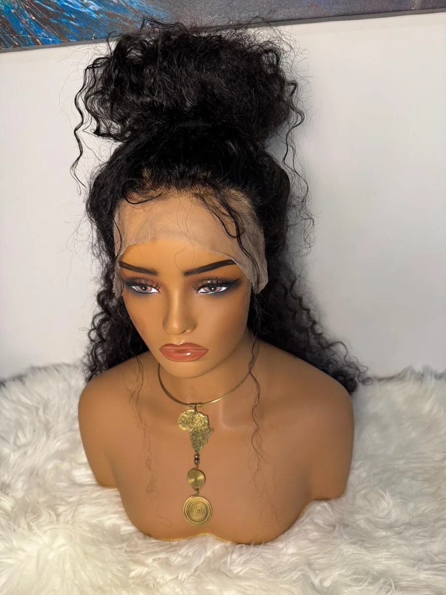 28 Inch Body Wave Human Hair Wig. 13x4 Lace Front. 180% Density